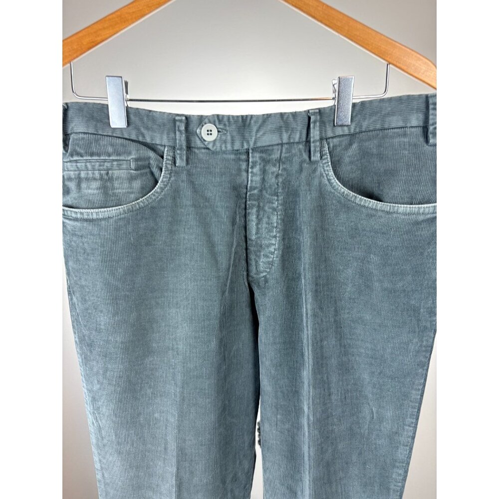 ISAIA Mens Corduroy Casual Pants 31 Waist - Picture 2 of 5